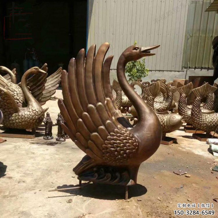 鸭子雕塑厂家,仿真动物, 公园广场街头摆件 (15) 鸭子雕塑厂家,仿真动物, 公园广场街头摆件 (15)