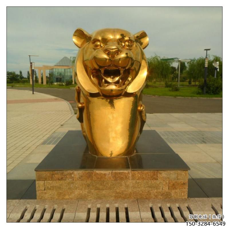 不锈钢生肖雕塑,镀钛工艺,公园广场户外摆放 (3) 不锈钢生肖雕塑,镀钛工艺,公园广场户外摆放 (3)