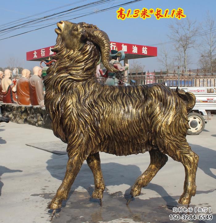 古铜色山羊雕塑厂家 大型城市雕塑 商业街摆件 古铜色山羊雕塑厂家 大型城市雕塑 商业街摆件