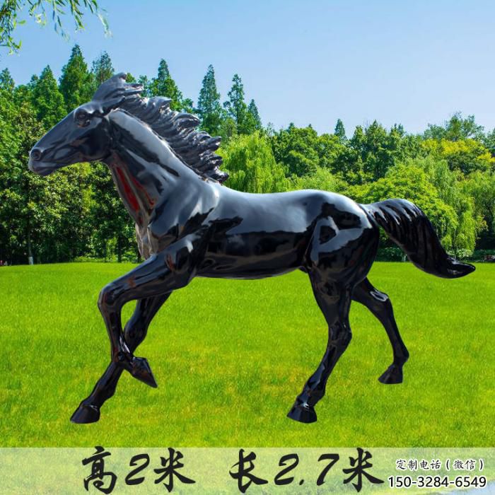 操场小马雕塑,公园题材,仿真工艺 操场小马雕塑,公园题材,仿真工艺