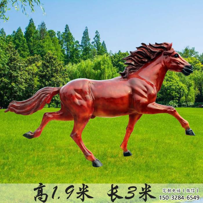 小区小马雕塑,仿真主题,彩绘工艺 小区小马雕塑,仿真主题,彩绘工艺
