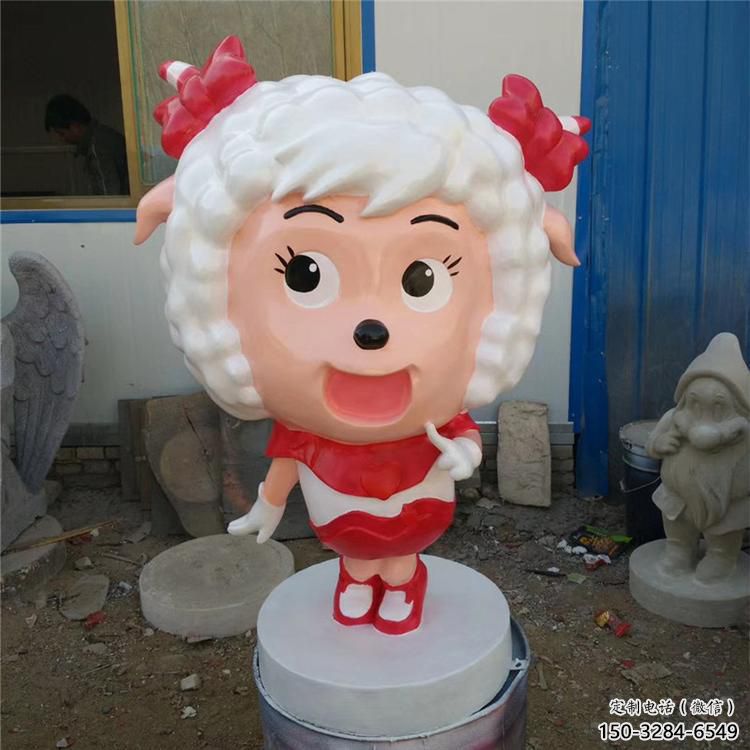 校园小羊雕塑,拉丝海洋雕塑,卡通主题 校园小羊雕塑,拉丝海洋雕塑,卡通主题