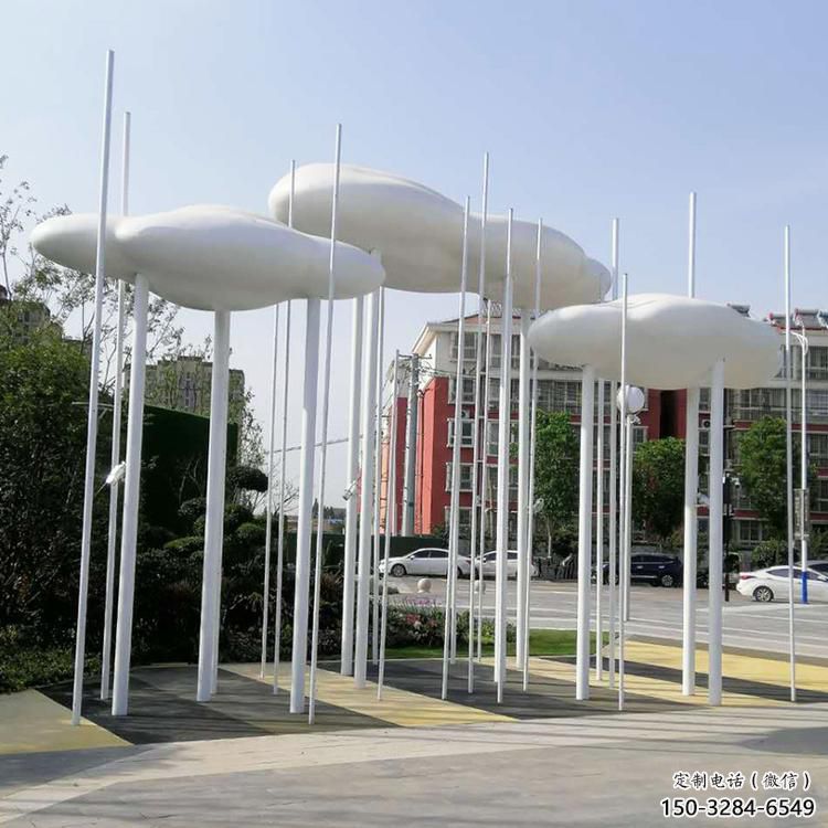 室内云朵雕塑,拉丝景观雕塑,抽象效果 室内云朵雕塑,拉丝景观雕塑,抽象效果