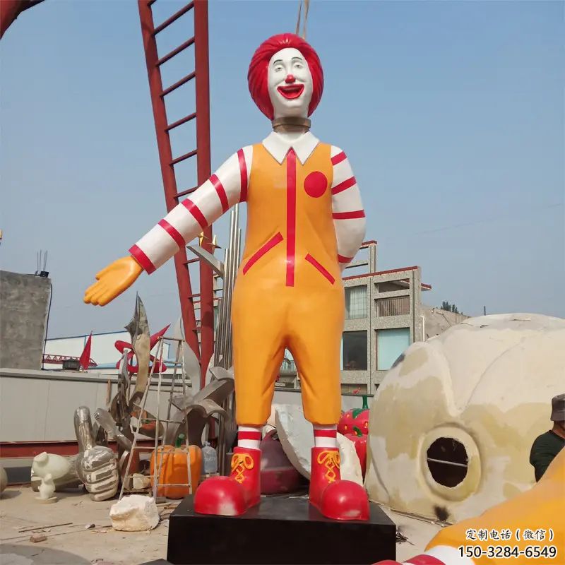 店门口小丑雕塑厂 创意景观雕塑 民俗摆件 店门口小丑雕塑厂 创意景观雕塑 民俗摆件
