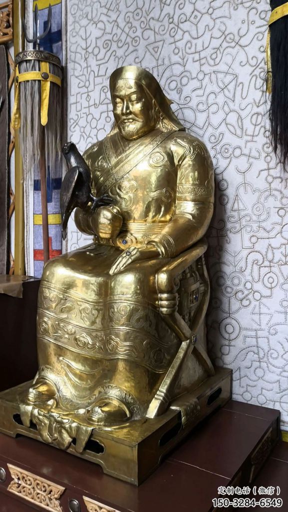 铸造皇帝雕塑 中式村口古代雕塑 景观雕塑 铸造皇帝雕塑 中式村口古代雕塑 景观雕塑