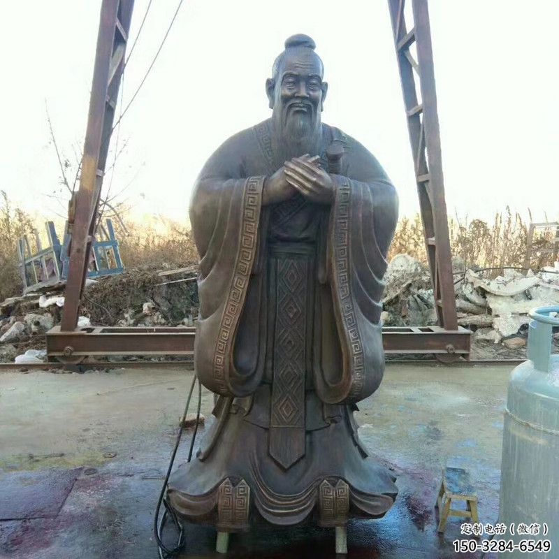 商场孔子雕塑 学校雕塑 店门口小品 商场孔子雕塑 学校雕塑 店门口小品