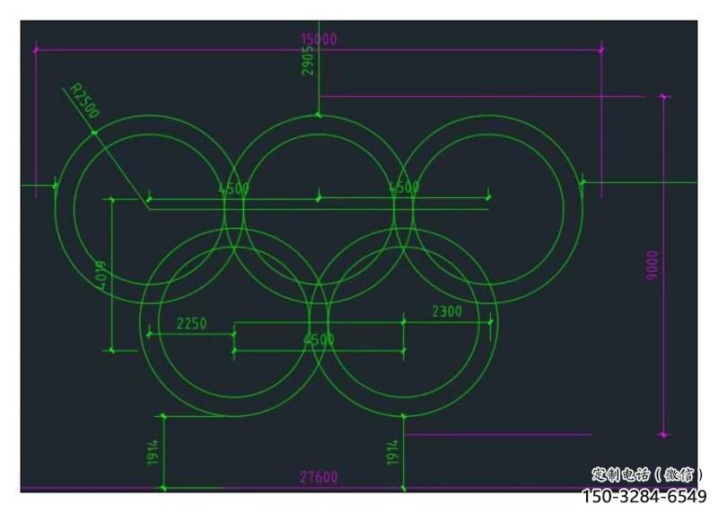景观五环雕塑厂家,运动摆件,体育标识小品 景观五环雕塑厂家,运动摆件,体育标识小品