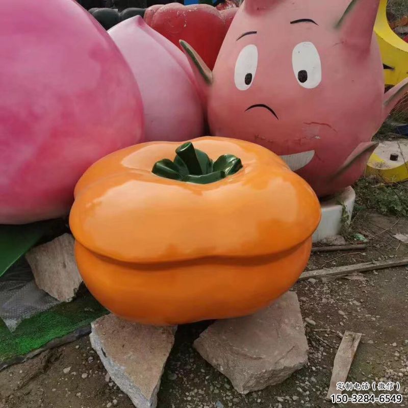 小果篮雕塑承接,景区案例,柿子果篮雕塑承接 小果篮雕塑承接,景区案例,柿子果篮雕塑承接