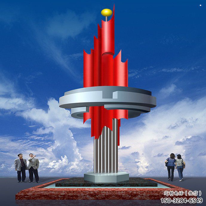 科技之星雕塑,不锈钢景观地标雕塑 科技之星雕塑,不锈钢景观地标雕塑