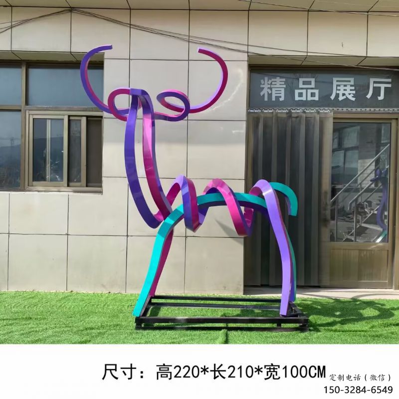 创意小鹿雕塑 创意小鹿雕塑