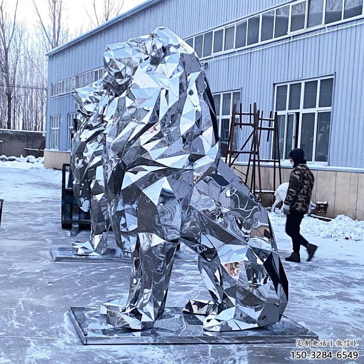 镜面狮子雕塑通用,动物小品,广场不锈钢狮子雕塑优价 镜面狮子雕塑通用,动物小品,广场不锈钢狮子雕塑优价