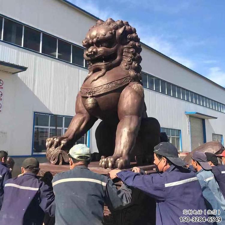 红铜狮子雕塑供需,标识雕塑,景观艺术蹲狮雕塑制造商 红铜狮子雕塑供需,标识雕塑,景观艺术蹲狮雕塑制造商