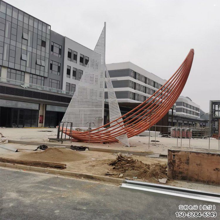 锻造船艇雕塑 锻造船艇雕塑