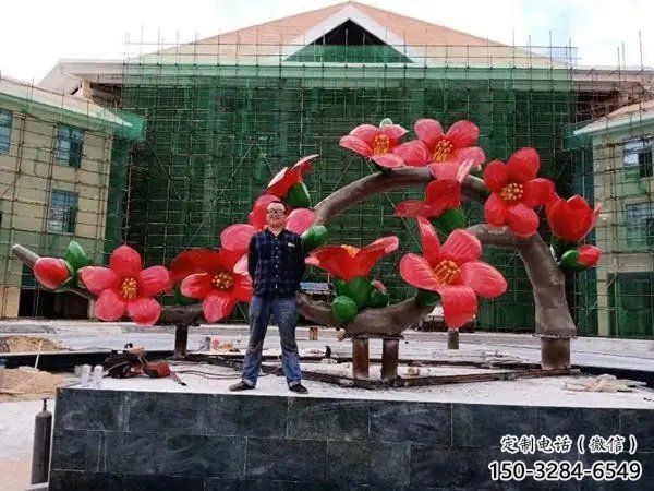 桃花雕塑供需,美陈雕塑,仿真桃花雕塑厂家承接 桃花雕塑供需,美陈雕塑,仿真桃花雕塑厂家承接