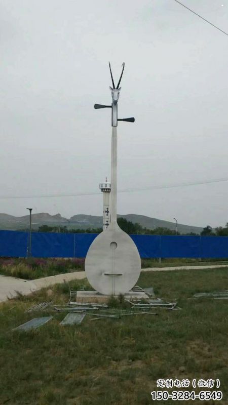 马头琴雕塑批发,街头艺术,不锈钢马头琴雕塑展品 马头琴雕塑批发,街头艺术,不锈钢马头琴雕塑展品
