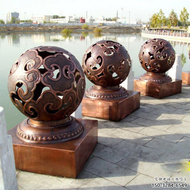 镂空球雕塑生产,钢管组合,烤漆镂空球雕塑厂家 镂空球雕塑生产,钢管组合,烤漆镂空球雕塑厂家
