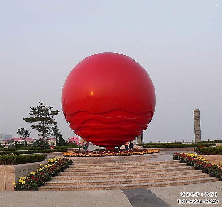 绣球雕塑供求,村标概念,烤漆绣球雕塑通用 绣球雕塑供求,村标概念,烤漆绣球雕塑通用