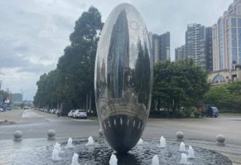 圆球雕塑服务商，欧式风格，不锈钢圆球喷泉雕塑供需