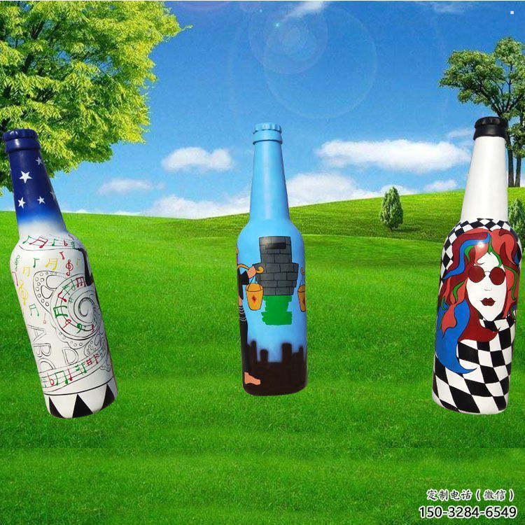 啤酒瓶雕塑承接,景区案例,玻璃钢啤酒瓶雕塑承接 啤酒瓶雕塑承接,景区案例,玻璃钢啤酒瓶雕塑承接
