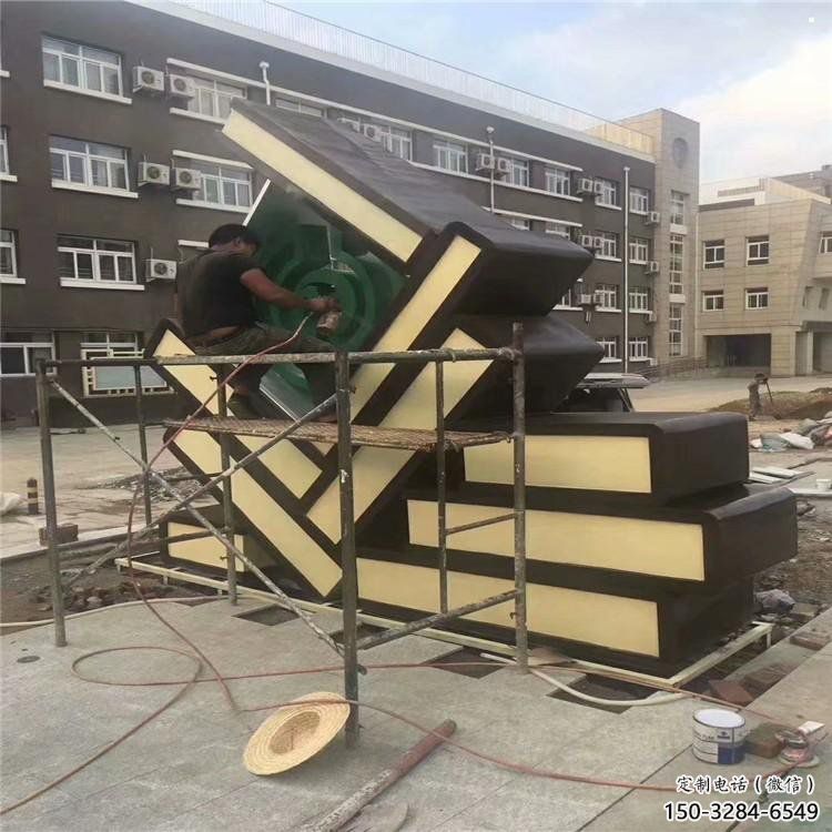 叠书雕塑展品,景观概念,不锈钢叠书雕塑优选 叠书雕塑展品,景观概念,不锈钢叠书雕塑优选