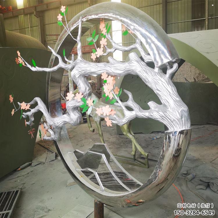 梅花树雕塑选定,美陈雕塑,不锈钢梅花树雕塑工厂 梅花树雕塑选定,美陈雕塑,不锈钢梅花树雕塑工厂