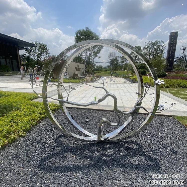 圆环树雕塑选定,美陈雕塑,不锈钢圆环树雕塑定做 圆环树雕塑选定,美陈雕塑,不锈钢圆环树雕塑定做