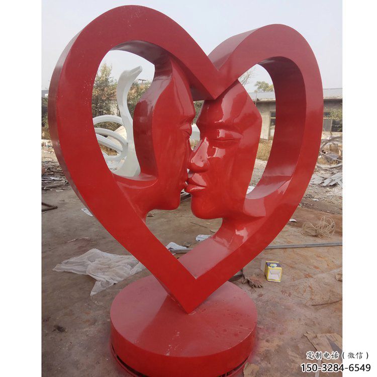 爱心雕塑展品,彩钢制作,酒店烤漆爱心雕塑精品 爱心雕塑展品,彩钢制作,酒店烤漆爱心雕塑精品