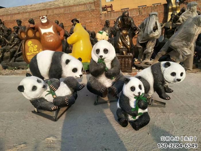 景观熊猫雕塑选定,美陈雕塑,现代艺术彩绘熊猫雕塑厂家 景观熊猫雕塑选定,美陈雕塑,现代艺术彩绘熊猫雕塑厂家
