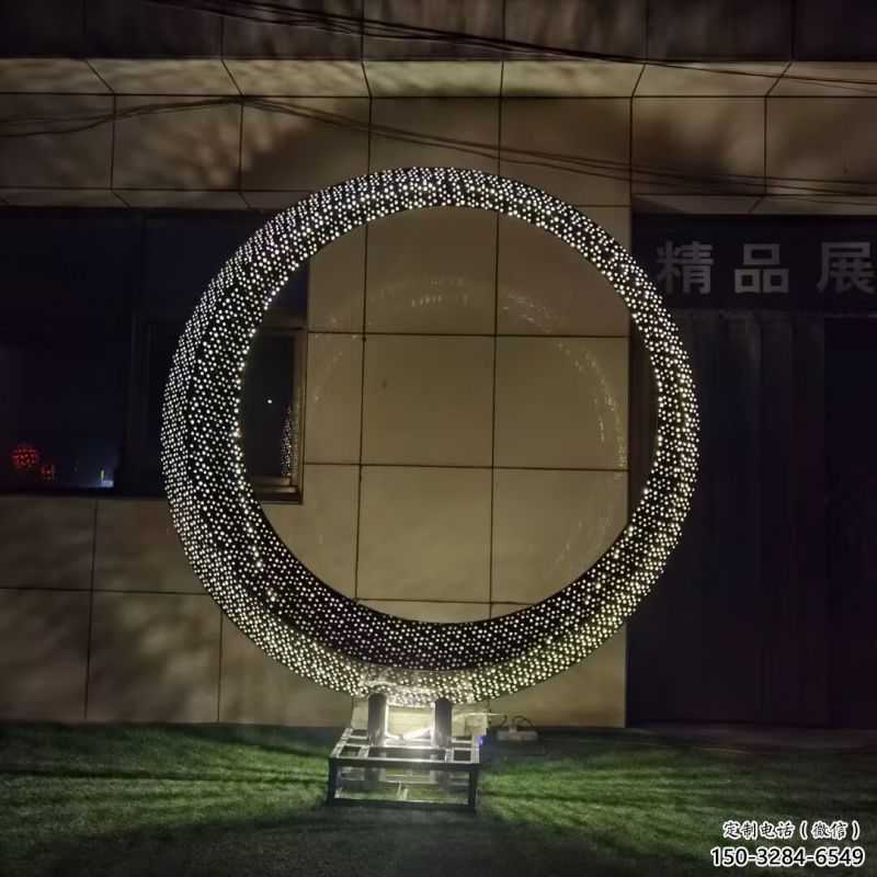 圆环雕塑供应,城区小品,灯光圆环雕塑制造商 圆环雕塑供应,城区小品,灯光圆环雕塑制造商