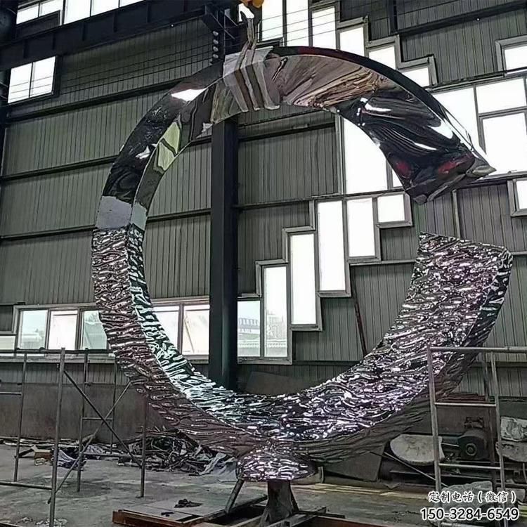 圆环雕塑造型选用,美陈雕塑,抽象不锈钢圆环雕塑标准 圆环雕塑造型选用,美陈雕塑,抽象不锈钢圆环雕塑标准