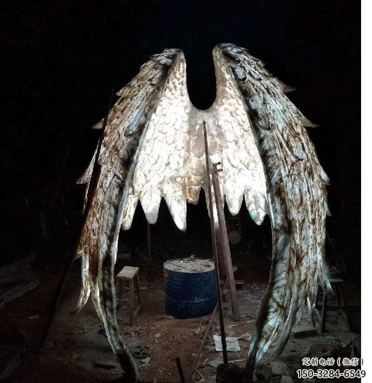 鸟翅雕塑供需,广场雕塑,不锈钢鸟翅雕塑定制 鸟翅雕塑供需,广场雕塑,不锈钢鸟翅雕塑定制