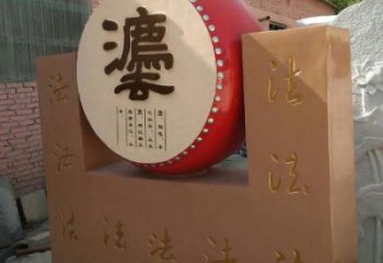 铁鼓雕塑底座选定，景观雕塑，景观铁鼓雕塑造型生产商