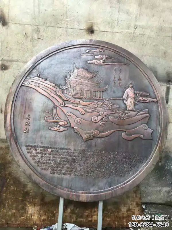 黔南纯铜浮雕专供，城堡雕塑，城堡浮雕生产厂家
