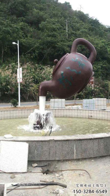 花溪小区天壶标志雕塑,多彩艺术,天壶雕塑生产厂家 花溪小区天壶标志雕塑,多彩艺术,天壶雕塑生产厂家