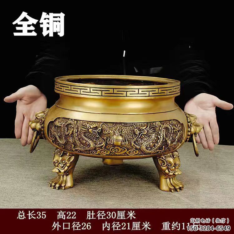 焦作锻铜香炉预定