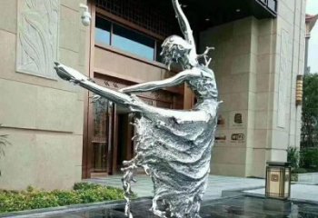 鹤壁舞者雕塑预用