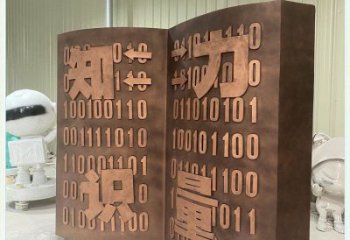 白城铜书籍雕塑厂家，铸造工艺，铜书籍雕塑精选