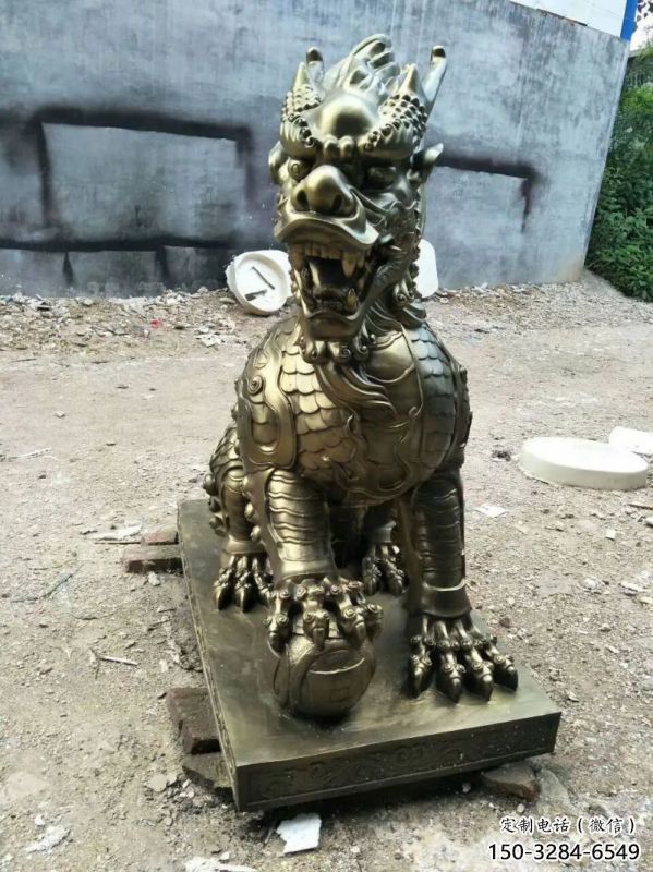 大理校园麒麟雕塑,拉丝海洋雕塑,卡通主题 大理校园麒麟雕塑,拉丝海洋雕塑,卡通主题